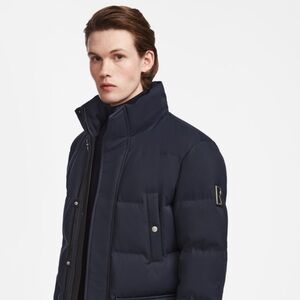 RUDSAK Men's Dark Blue Puffer Jacket